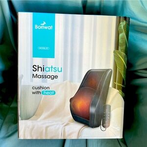 Heated Shiatsu Neck and Back Massager with Multiple Settings